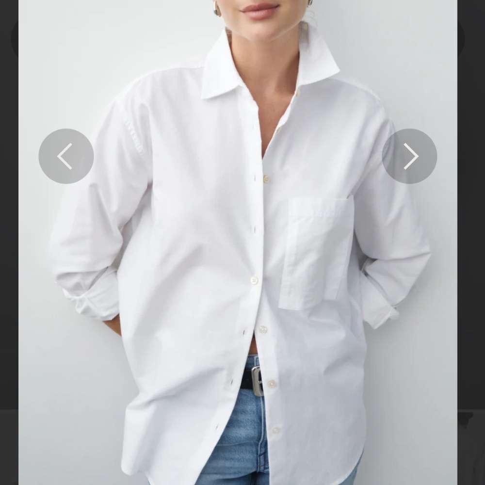 AYR Deep End White Oxford (Med)